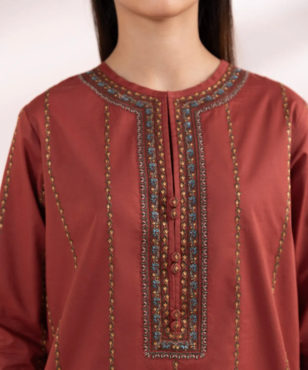 3 Piece - Embroidered Lawn Suit