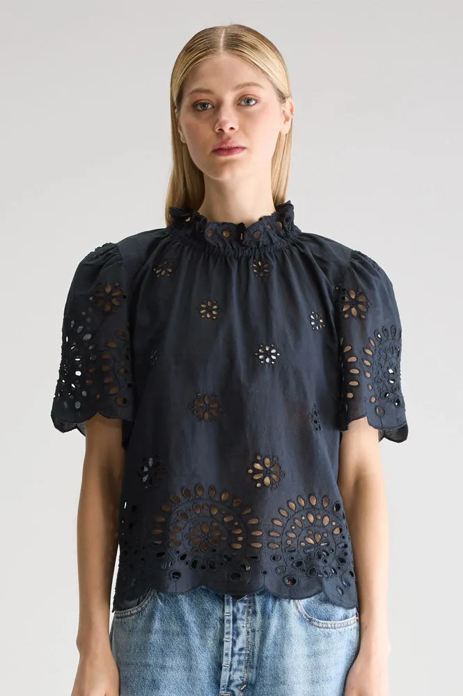 Bellerose Darlene Black Beauty Blouse