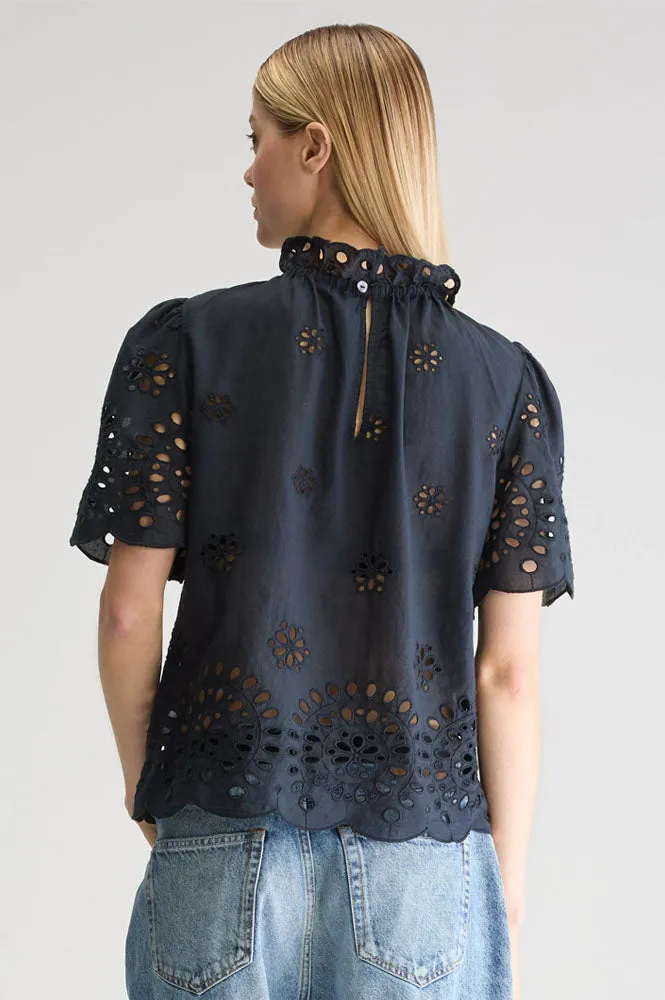 Bellerose Darlene Black Beauty Blouse