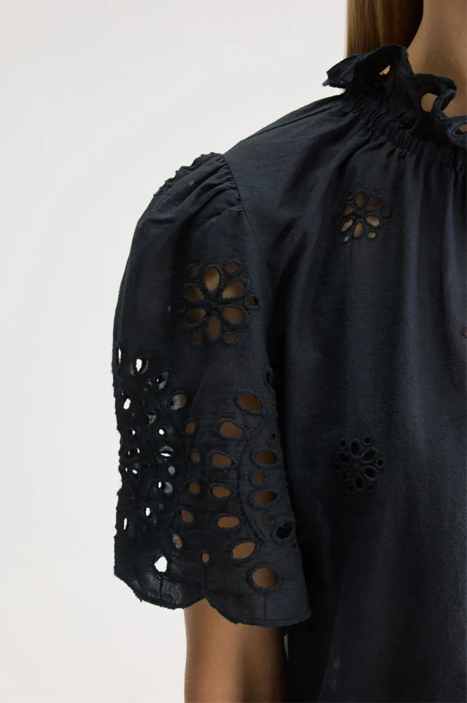 Bellerose Darlene Black Beauty Blouse