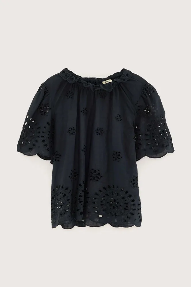 Bellerose Darlene Black Beauty Blouse