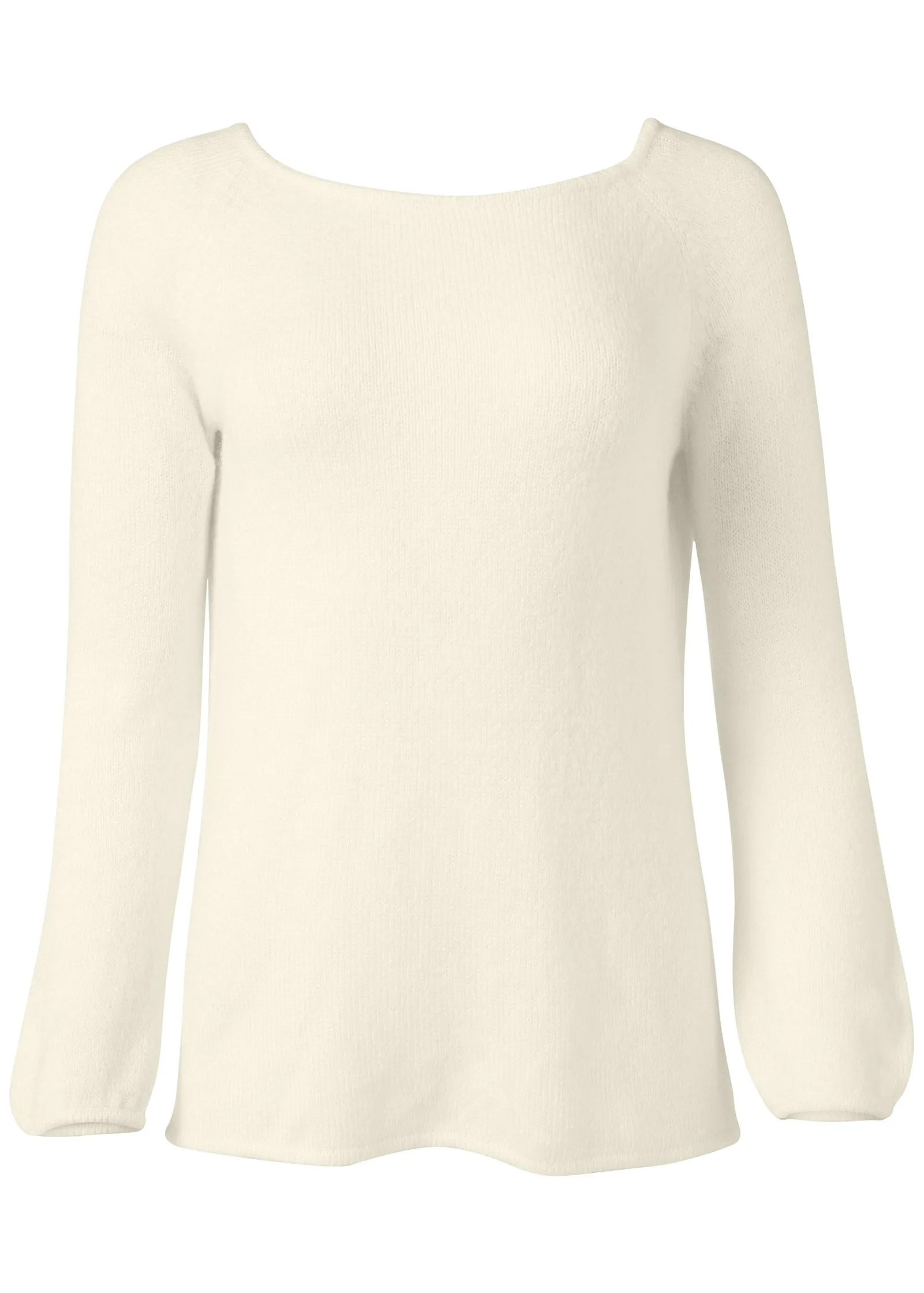 Bow Detail Sweater - Off White
