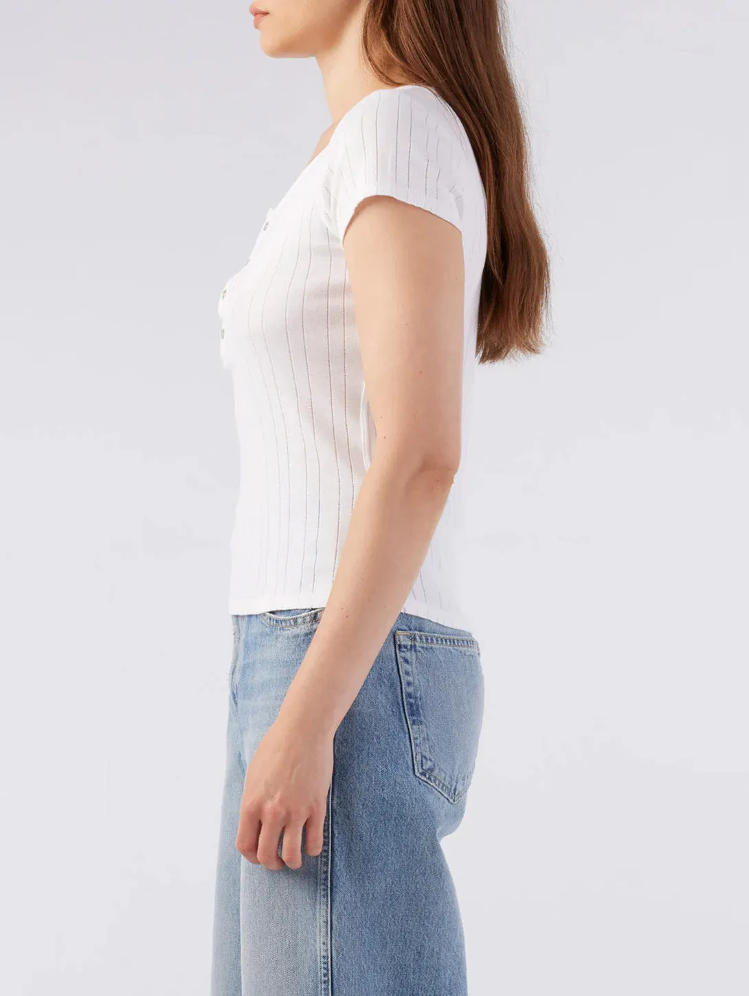 Buttercup Tee - White