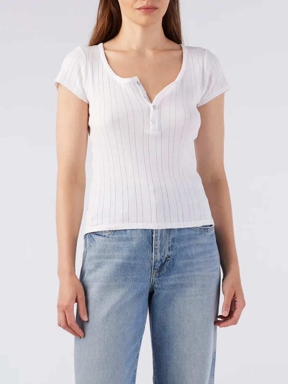 Buttercup Tee - White