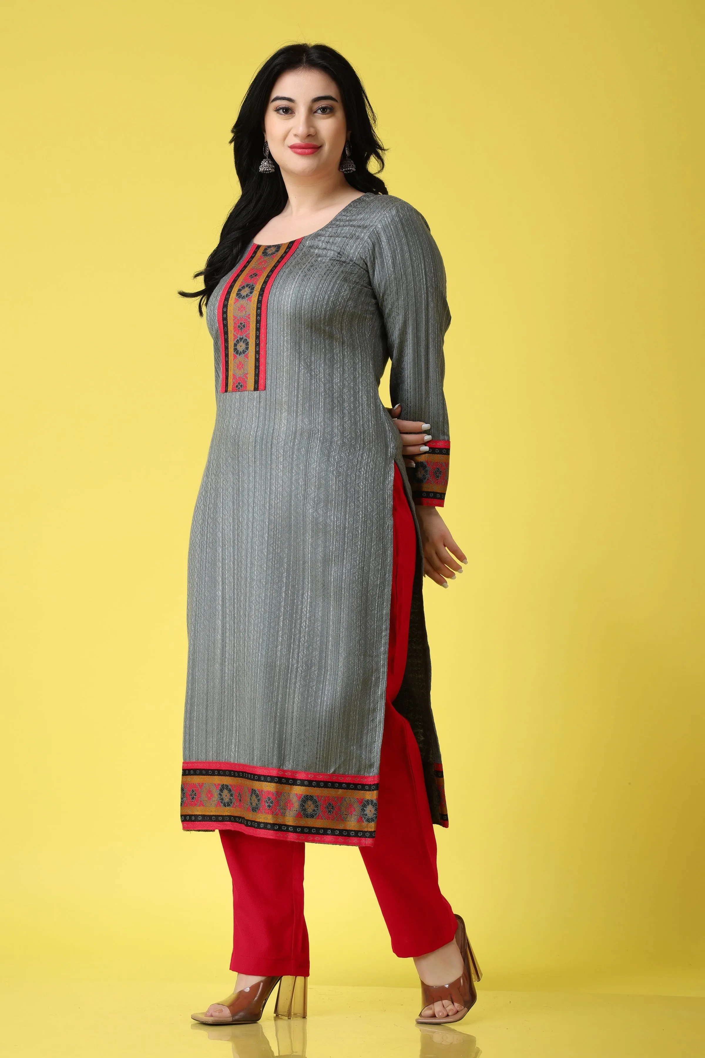 Candle Light Woollen Kurta