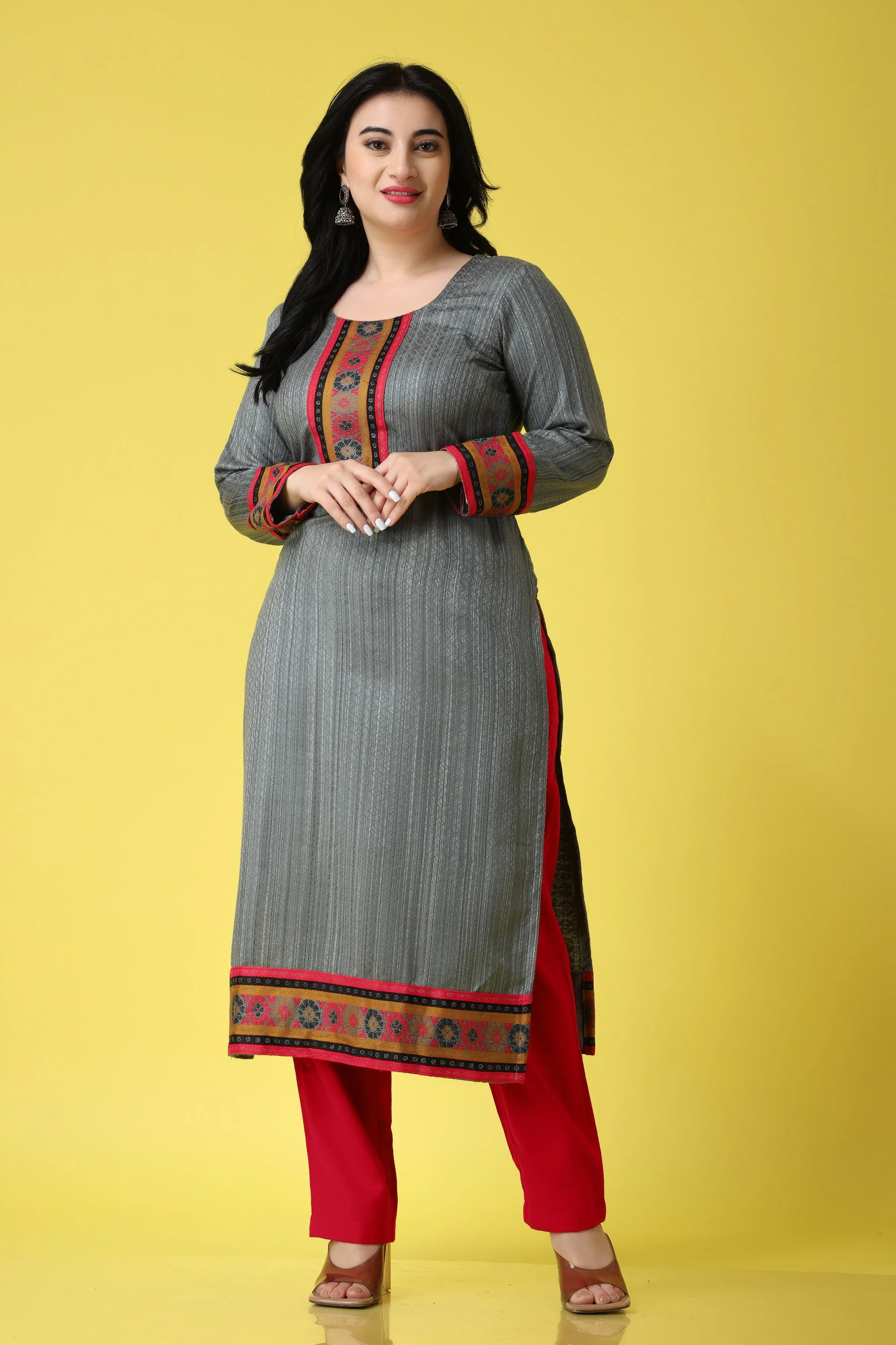 Candle Light Woollen Kurta