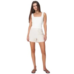 Casa High Waist Short - Natural