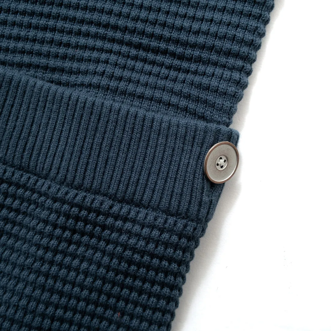 (CD086) Waffle Knit Cardigan