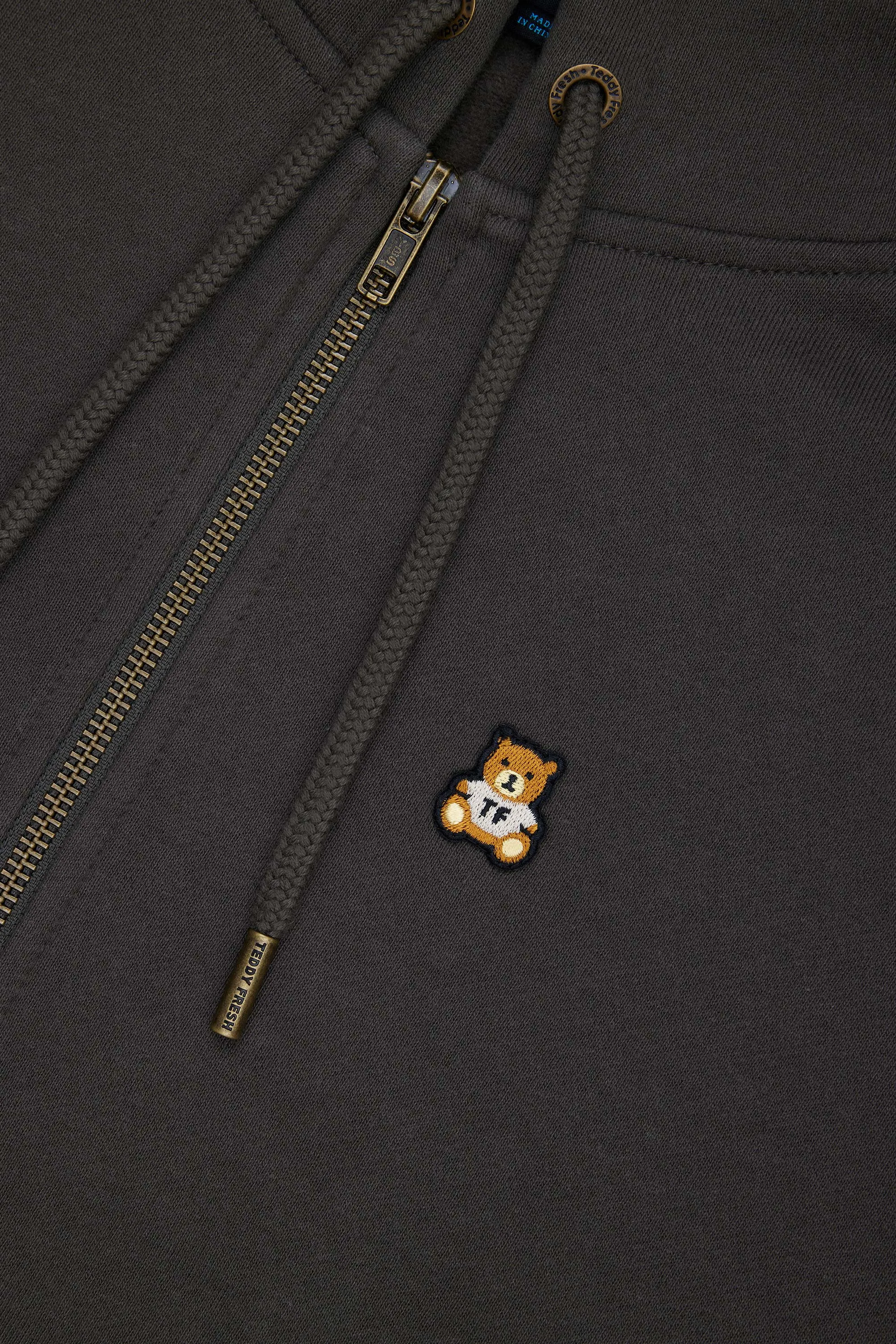 Classic Bear Ear Zip Hoodie