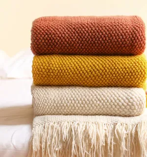 Decorative Knitted Blanket