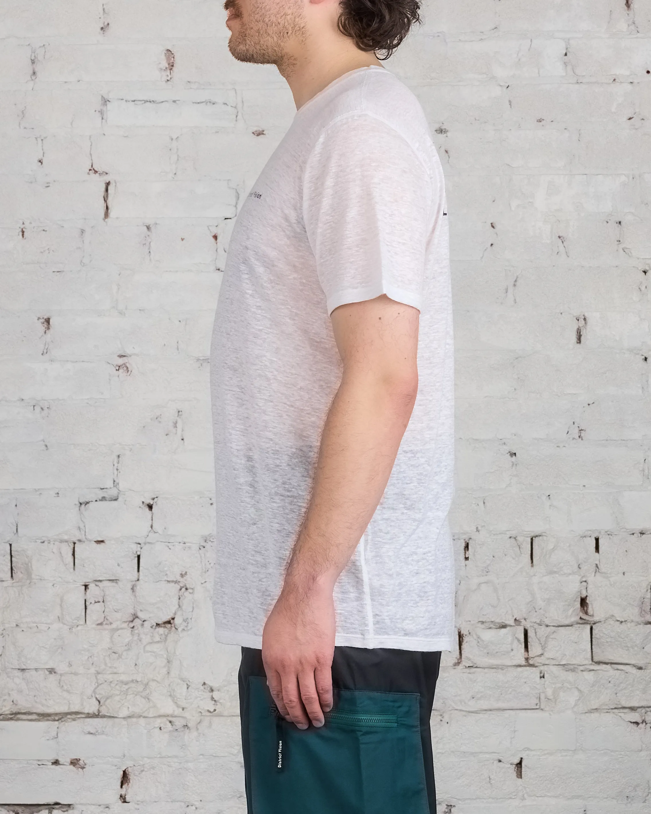 District Vision Hemp T-Shirt White