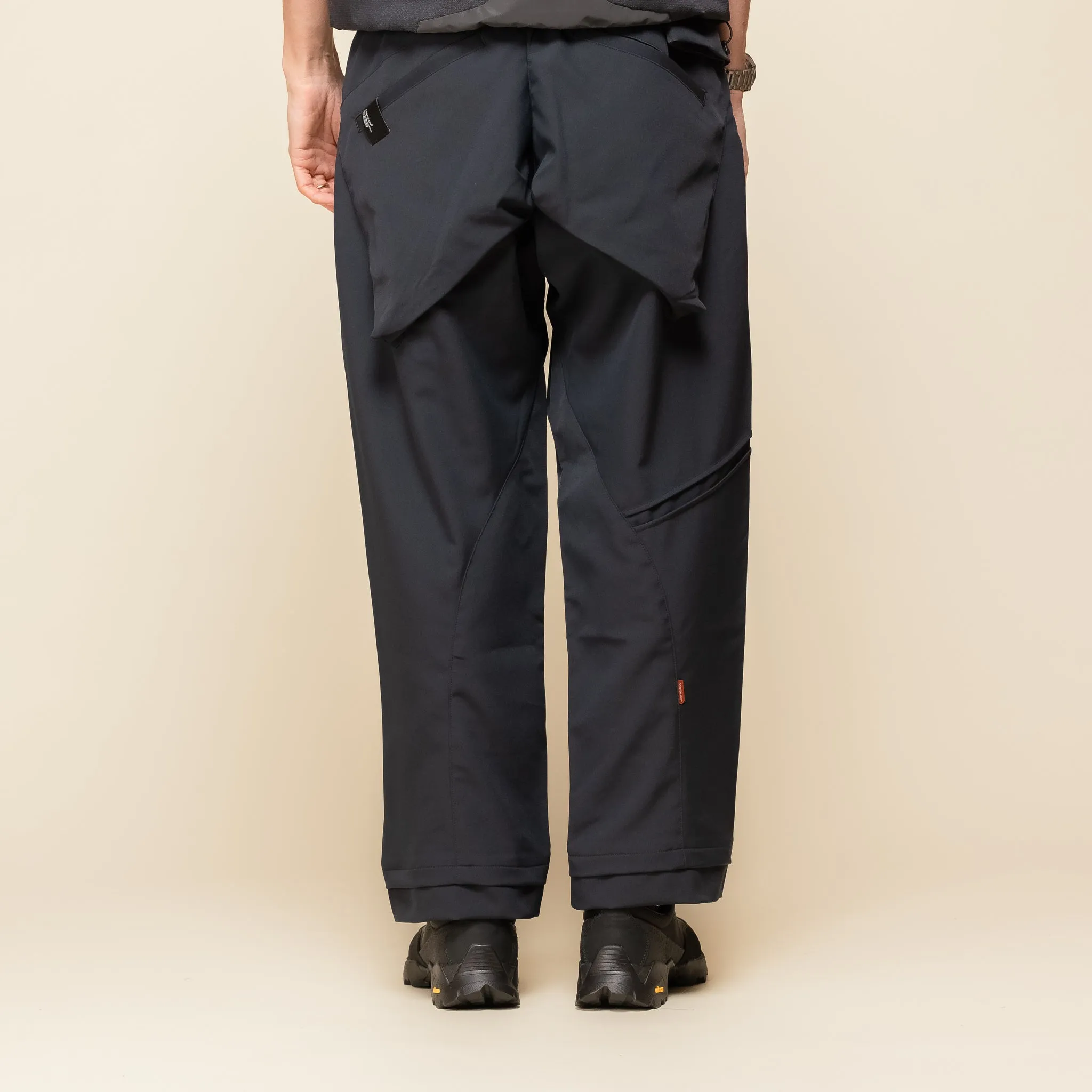 GOOPiMADE - “MT-1P” SOFTBOX Spiral Gear Trousers - Shadow Black