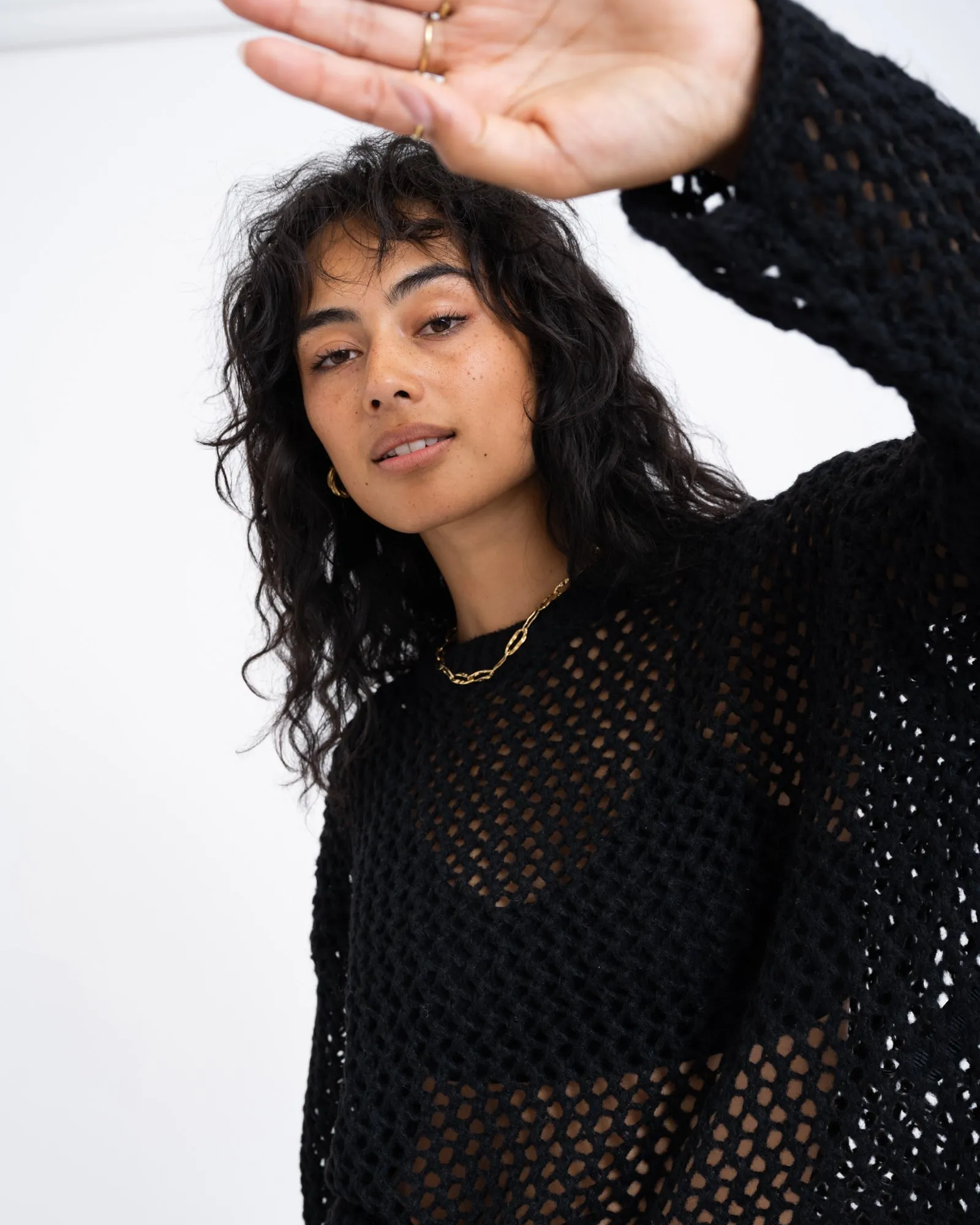 Judey O-neck Knit Black