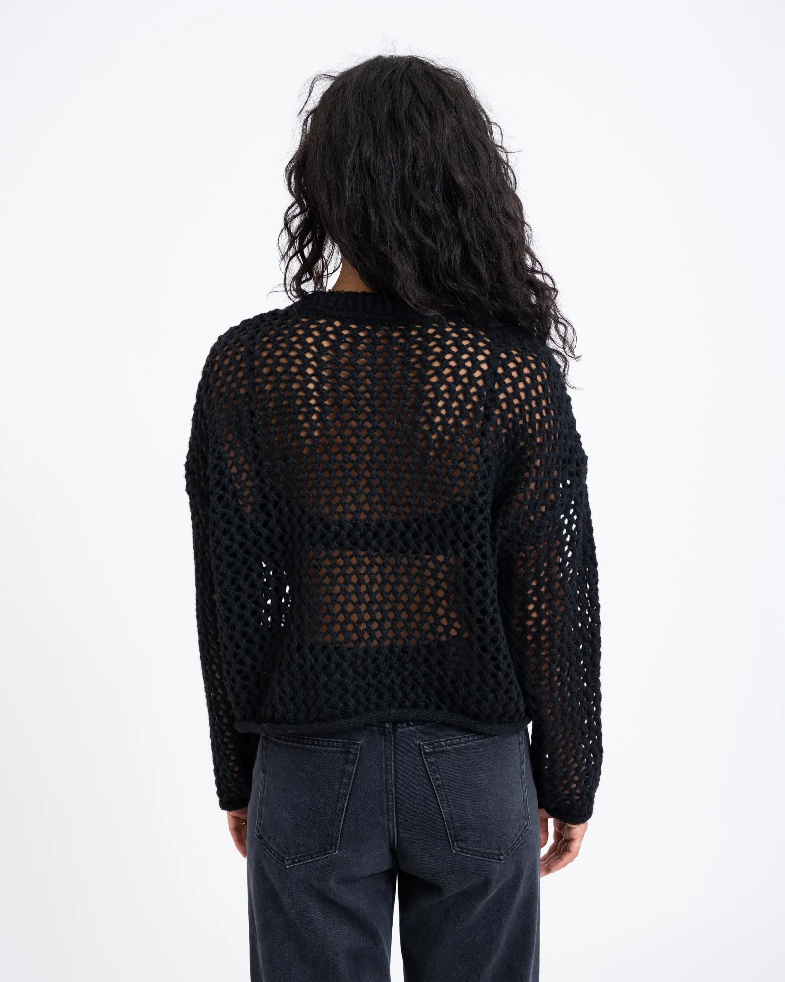 Judey O-neck Knit Black