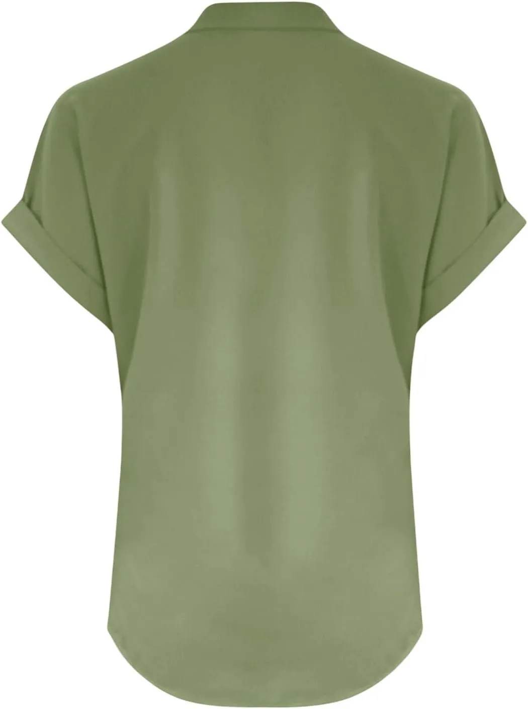 Linen Shirts for Women Summer Short Sleeve Casual Tops Henley Vacation Beach Lounge Button Lightweight Tunic Blouse