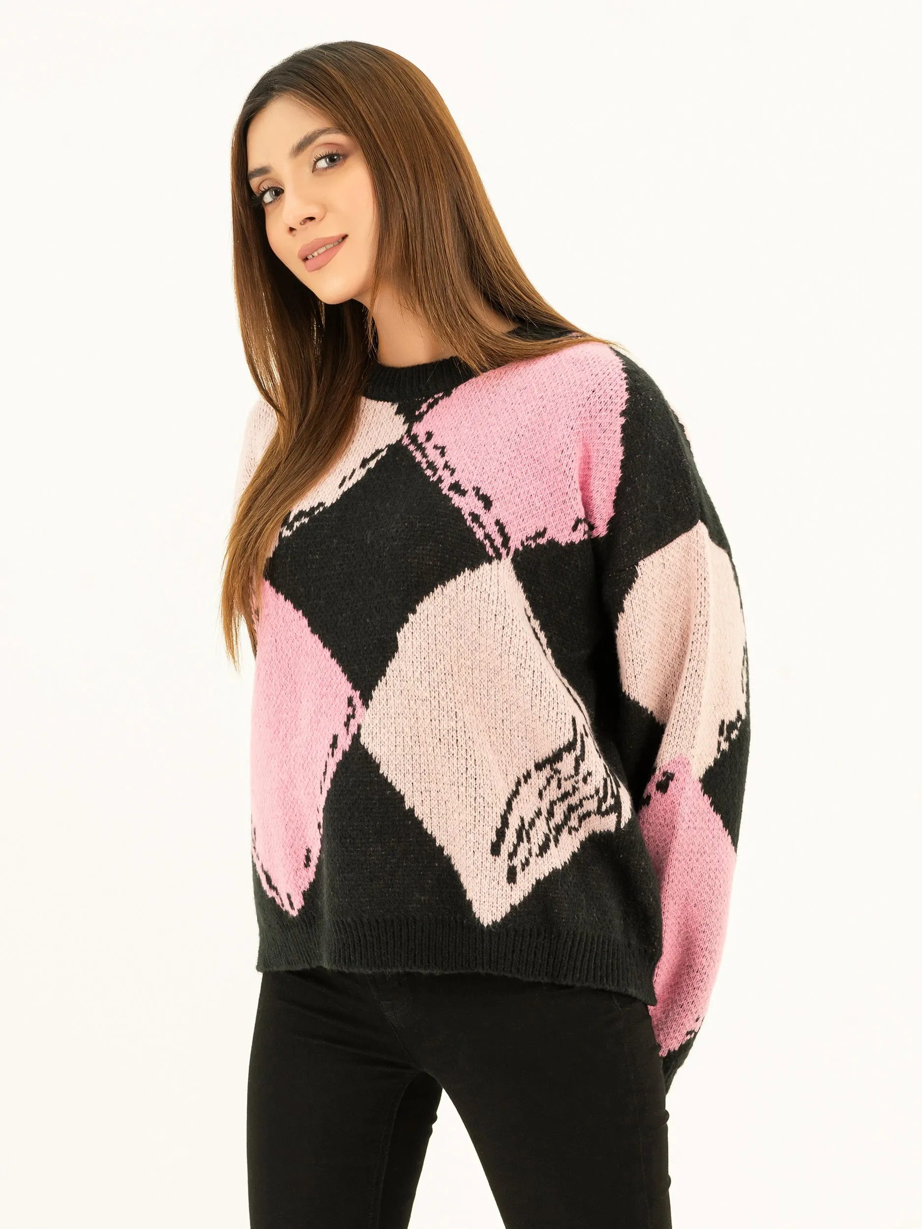 Pink Tone Sweater