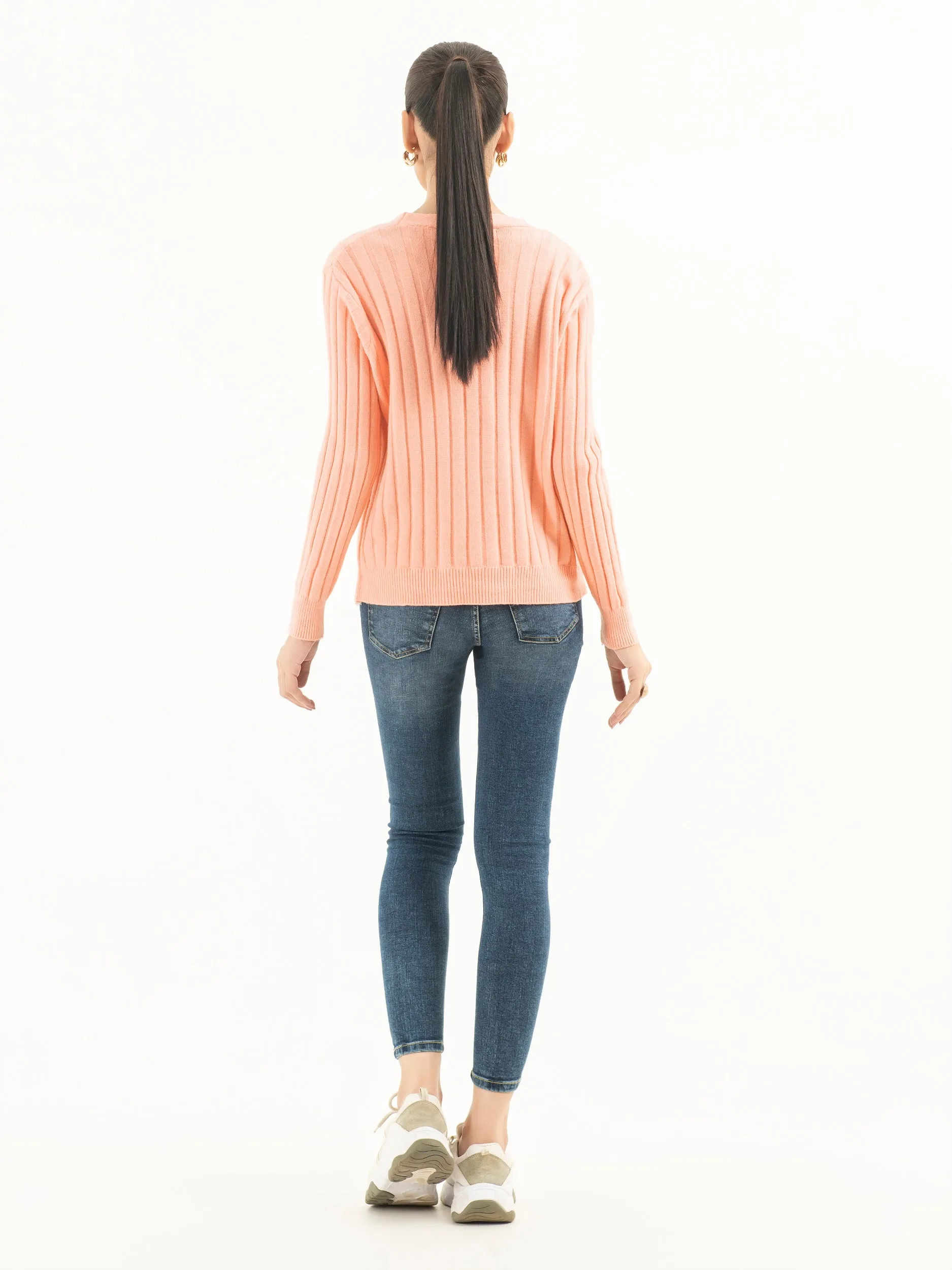 Ribbed Cardigan