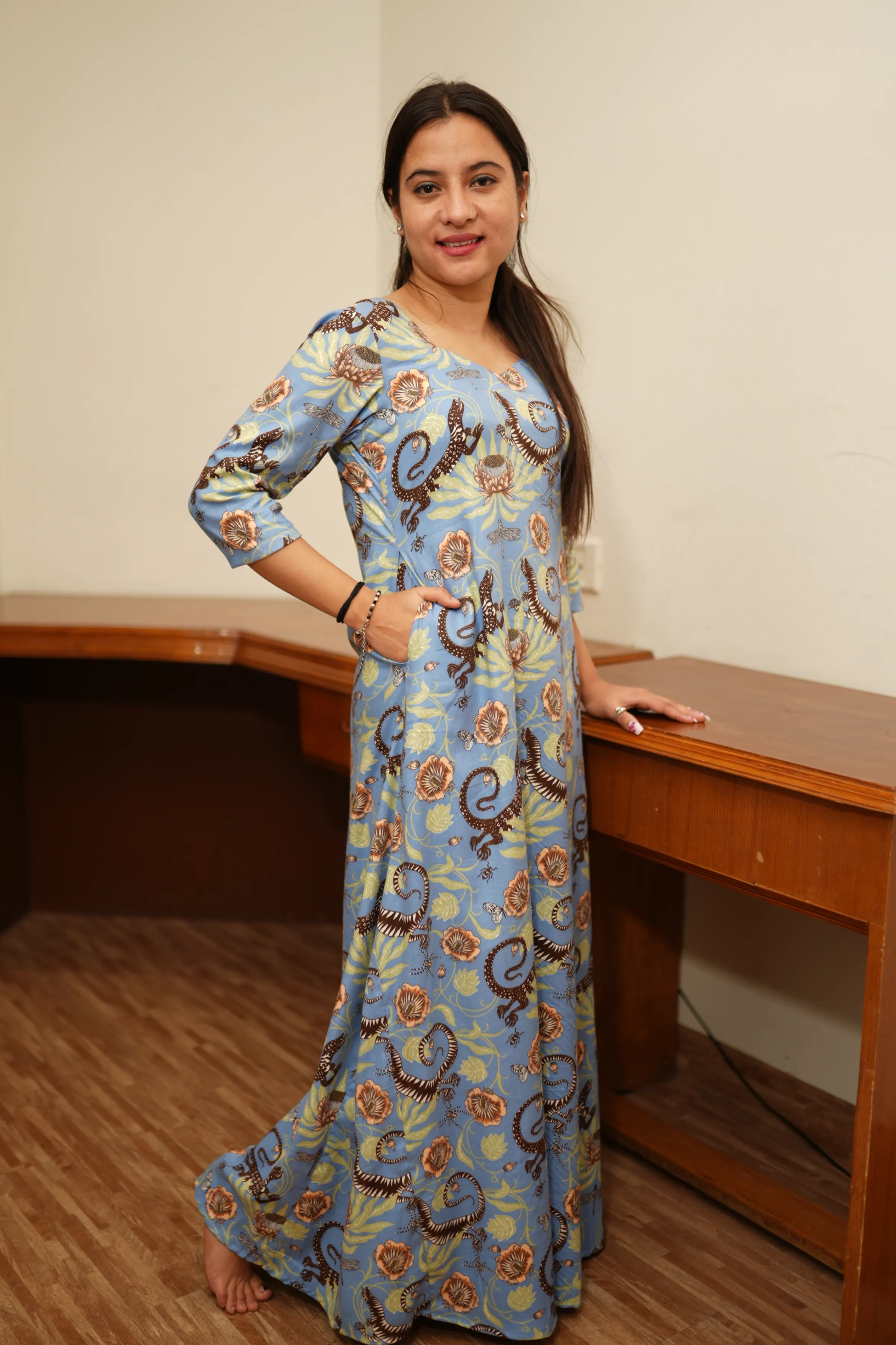 Safari Tales Woollen Night Gown