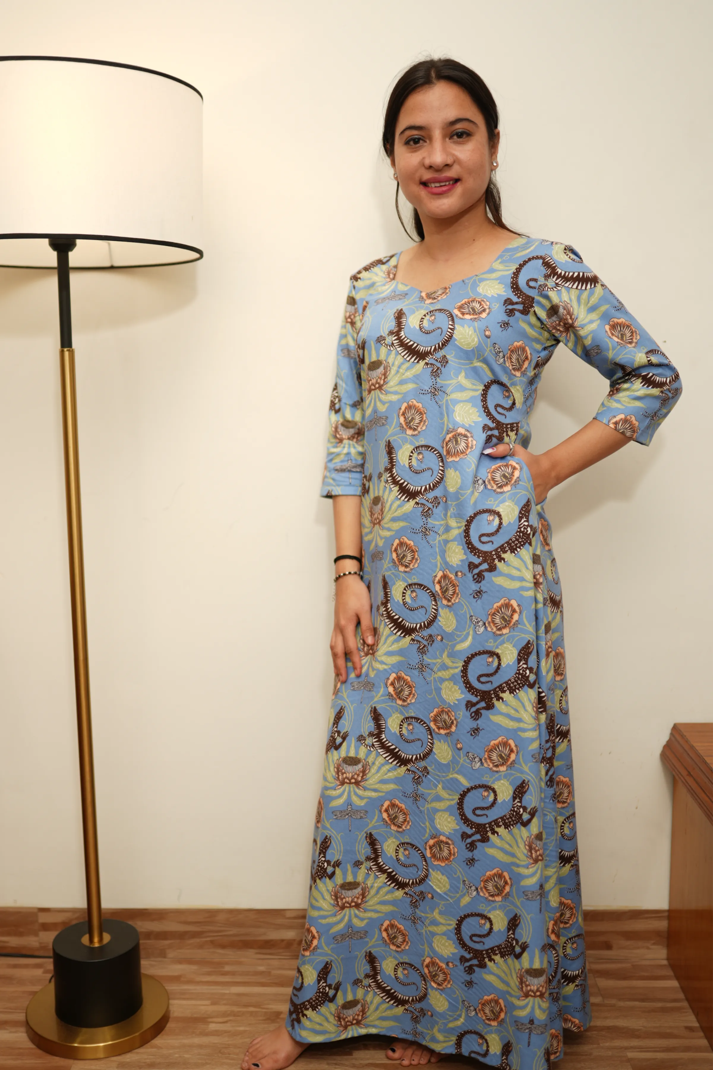 Safari Tales Woollen Night Gown