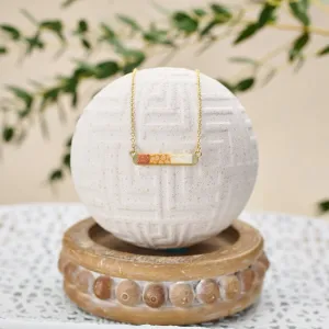 Sahara Reversible Mini Bar Necklace