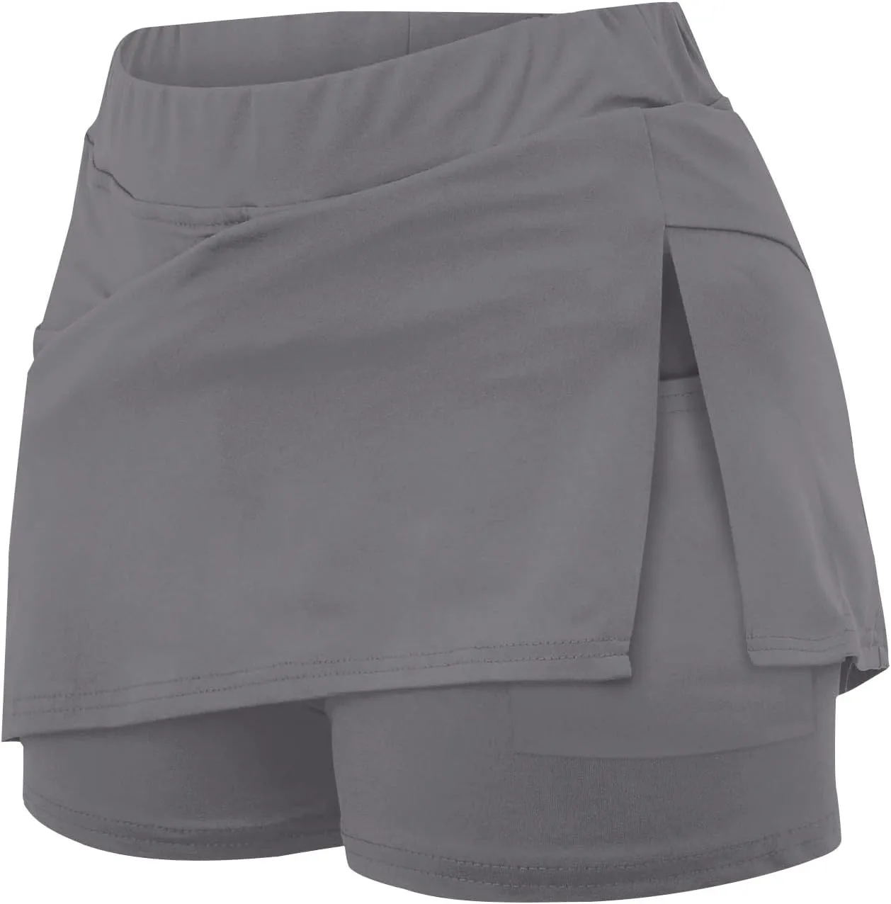 Skorts for Women with Pockets High Waist Tummy Control Women's Yoga Shorts Dressy Casual Athletic Tennis Mini Skirts