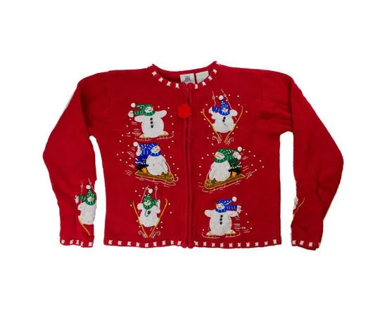 Snowmen Fun-Kids Christmas Sweater