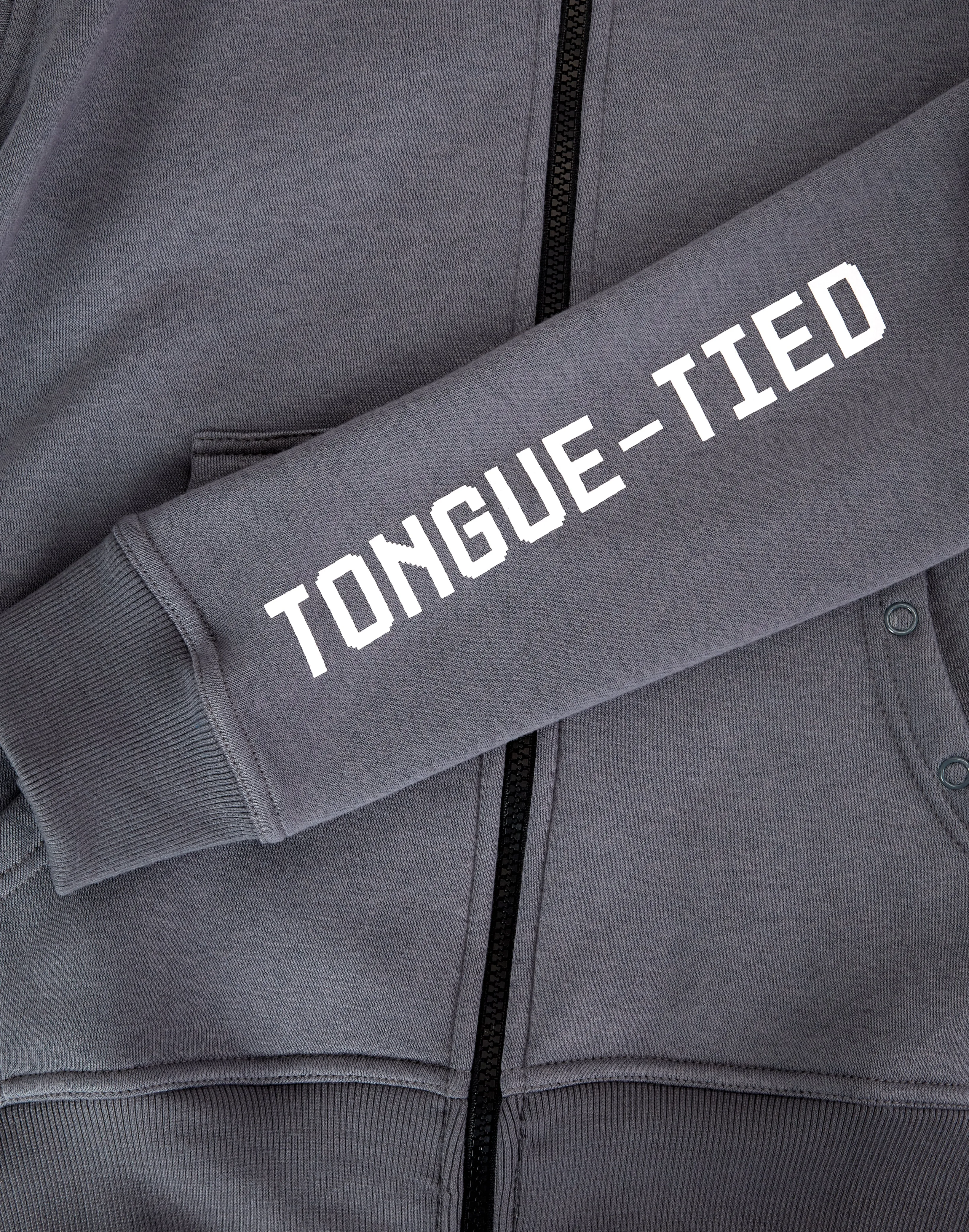 Tongue Tied Full Zip Sweatshirt By A Little Bit Racey