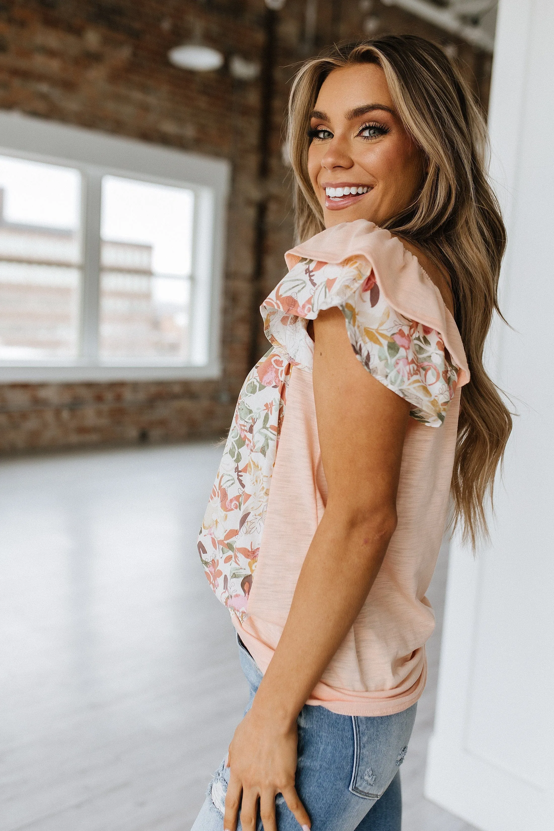 Trystan Ruffle Sleeve Tank Top | S-2XL | PRE ORDER