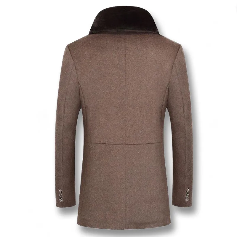 West Louis Business Woolen Coat