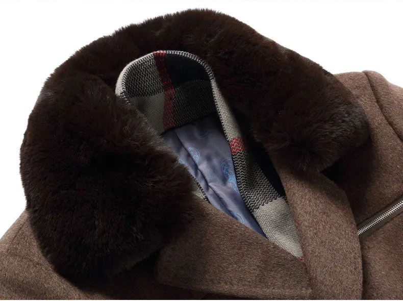 West Louis Business Woolen Coat