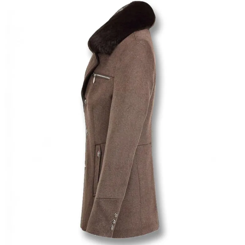 West Louis Business Woolen Coat