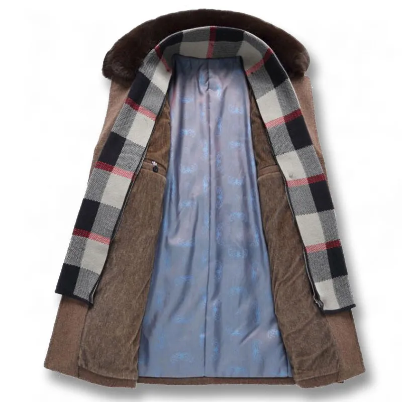West Louis Business Woolen Coat
