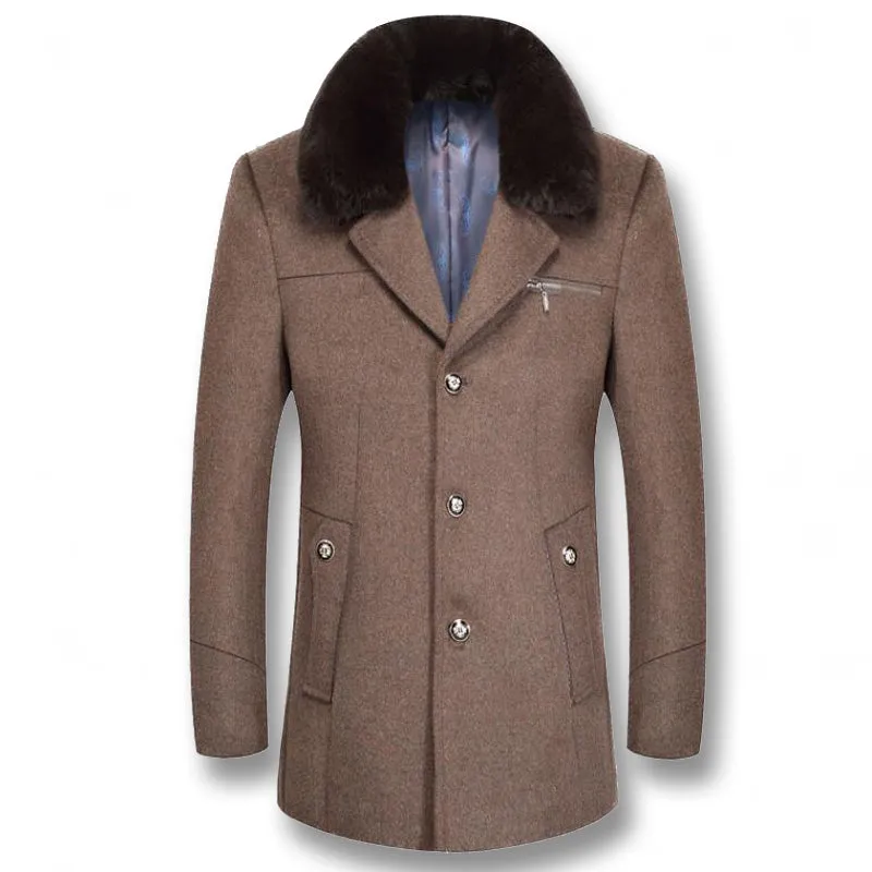 West Louis Business Woolen Coat