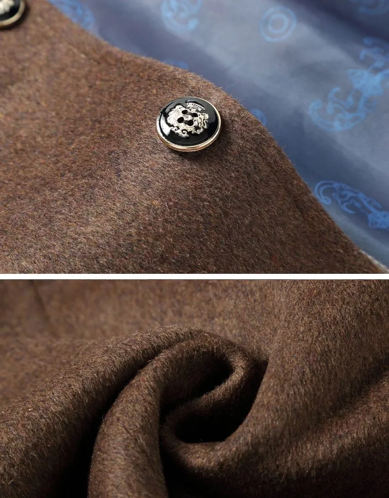 West Louis Business Woolen Coat